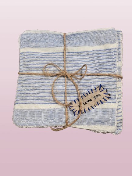 Happy Blue - Reusable Face Wipes