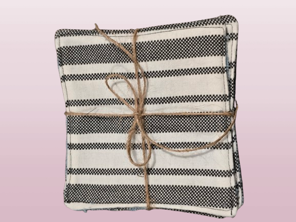 Stripedy Stripe - Reusable Face Wipes