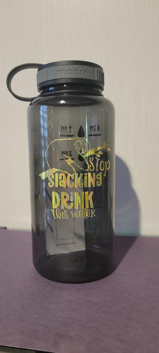 Slacking Sloth Water Bottle